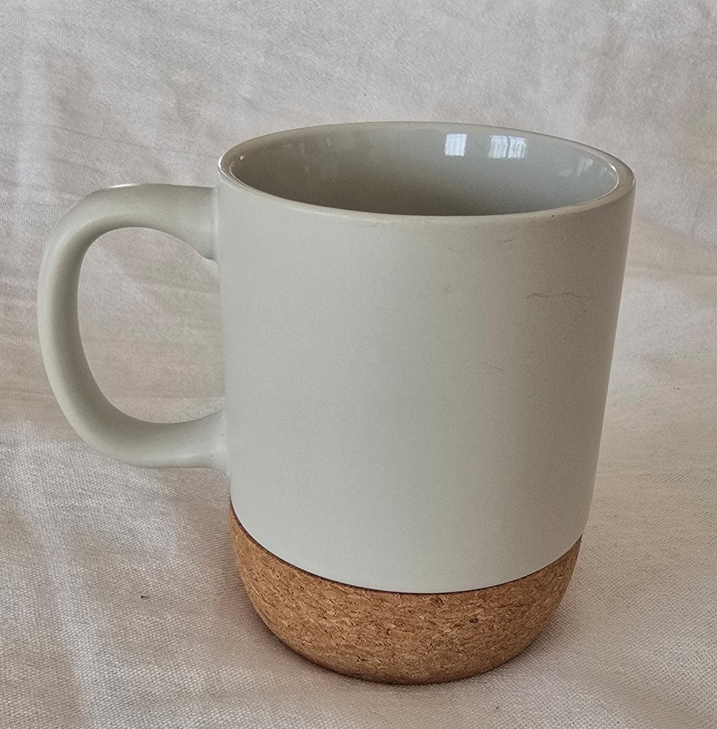 TAZA CHICA COLOR BASE CORCHO