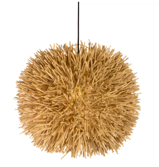 PANTALLA RATAN ASUMAN 50x45 CM