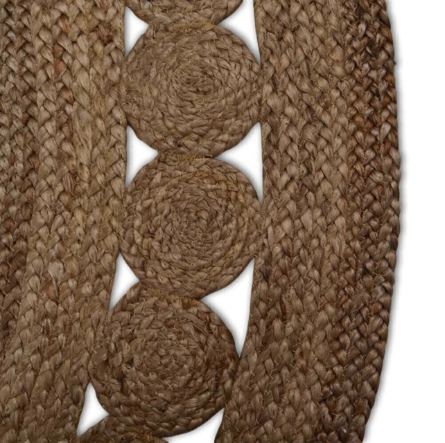 ALFOMBRA 180 CM YUTE DOBLE GUARDA CIRCULOS