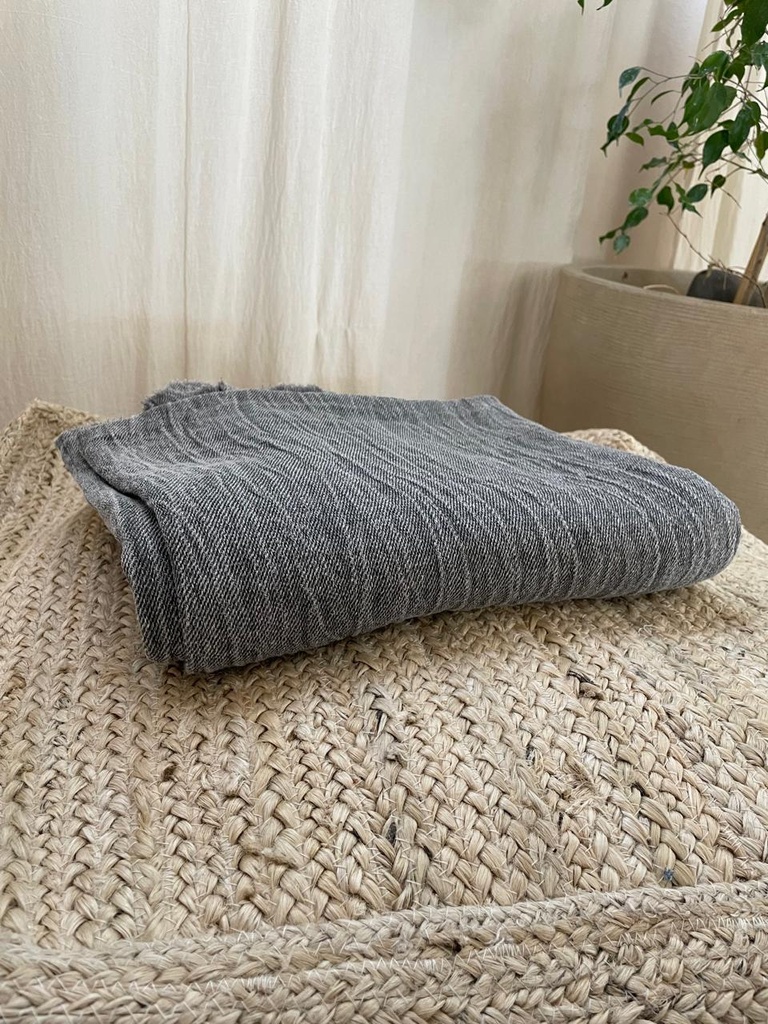 PIE DE CAMA TRAMADO RAYADO