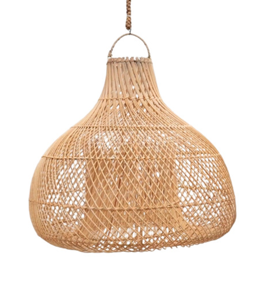 PANTALLA RATAN BURAK 40x35 CM