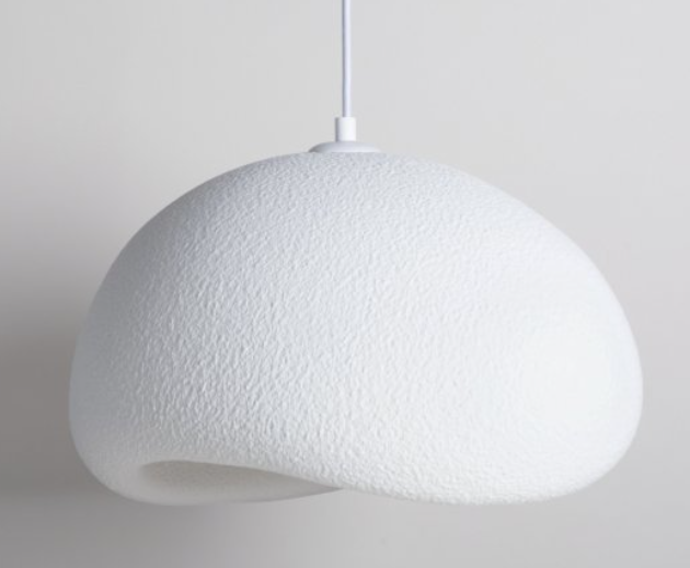 LAMPARA COLGANTE HAMILTON WHITE 40X32