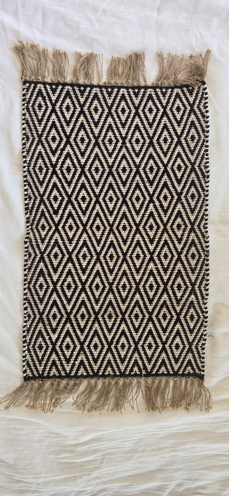 ALFOMBRA 50 x 80 ALGODON + YUTE