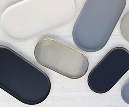 BANDEJA OVALADA GRANDE SILVER