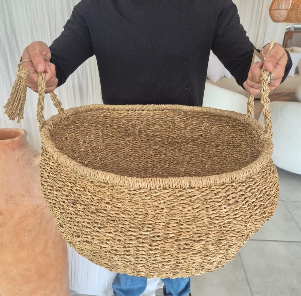 CESTO SEAGRASS IRREGULAR GRANDE