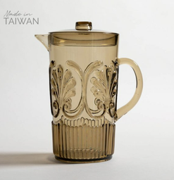 JARRA DE ACRILICO CON TAPA VALLARTA 2500 ML