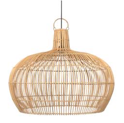 PANTALLA RATAN BARIS 50x46 CM