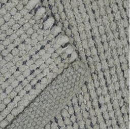 ALFOMBRA ALGODON LISO NATURAL RECTANGULAR 120 X 180