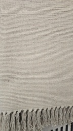 ALFOMBRA ALGODON  + POLYESTER NATURAL 120 X 180