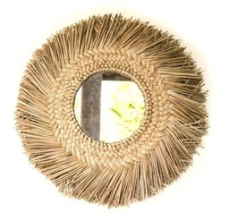 [EMRE] ESPEJO COLGANTE DE SEAGRASS EMRE 70X30 CM