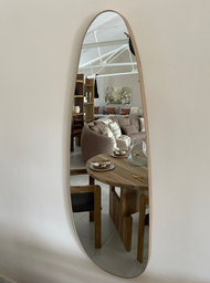 [ES-97 NATURAL 140X50] ESPEJO GOTA MARCO NATURAL 140X50