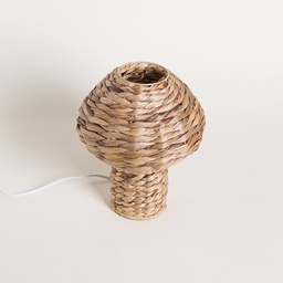 [0655058] LAMPARA DE MESA MOOREA NATURAL 28x23