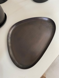 Bandeja triangular (set de 3)Bronce