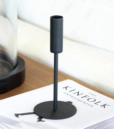CANDELABRO THICK LARGE BLACK